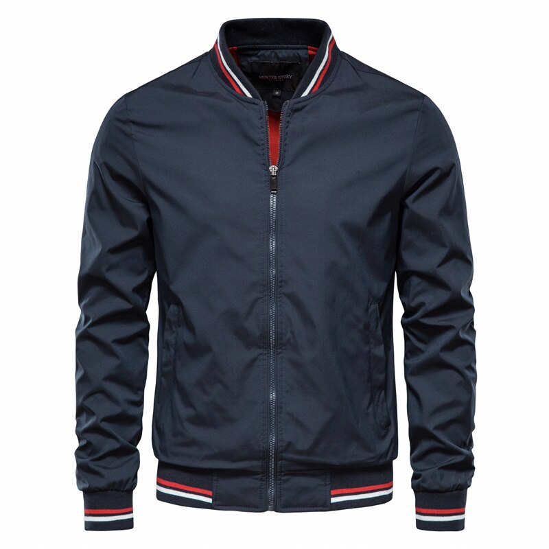 JAQUETA MASCULINA CASUAL BEISEBOL