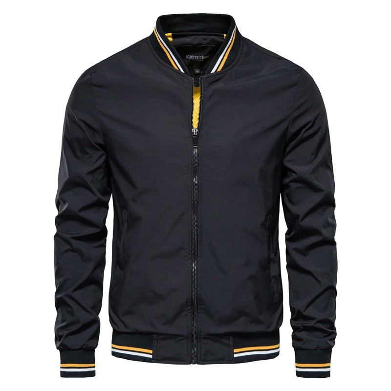 JAQUETA MASCULINA CASUAL BEISEBOL