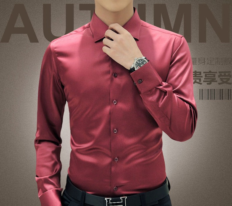 CAMISA SOCIAL MASCULINA SLIM