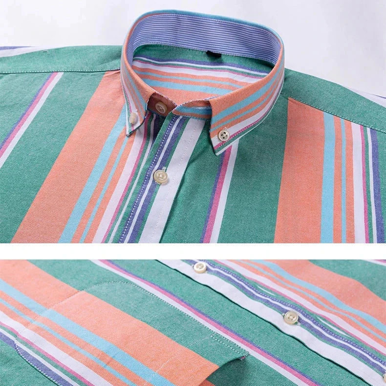 CAMISA MASCULINA LISTRADA