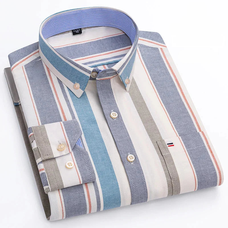 CAMISA MASCULINA LISTRADA