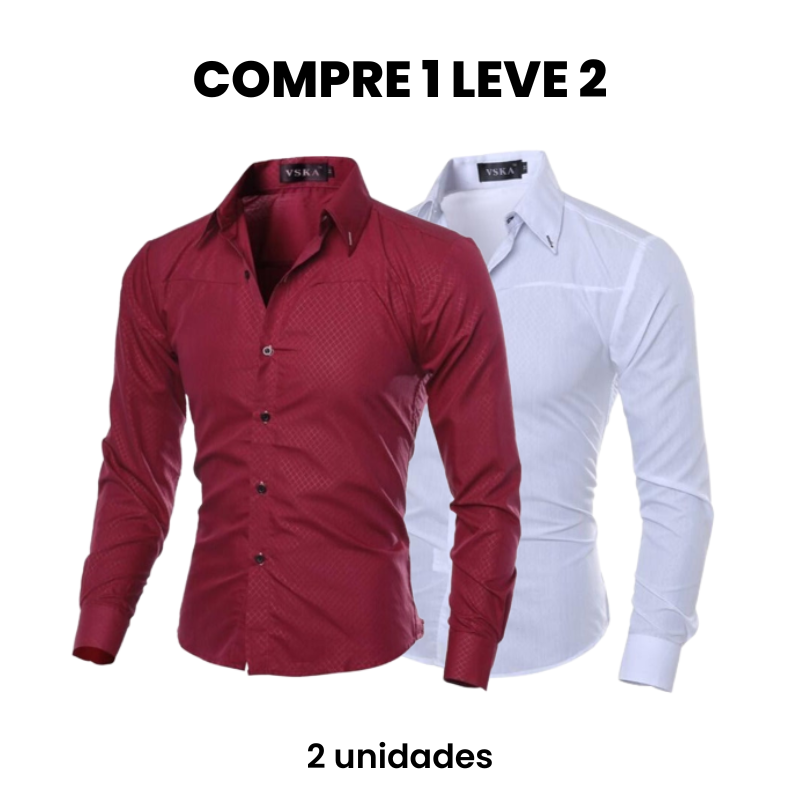 CAMISA SOCIAL MASCULINA MERLANI