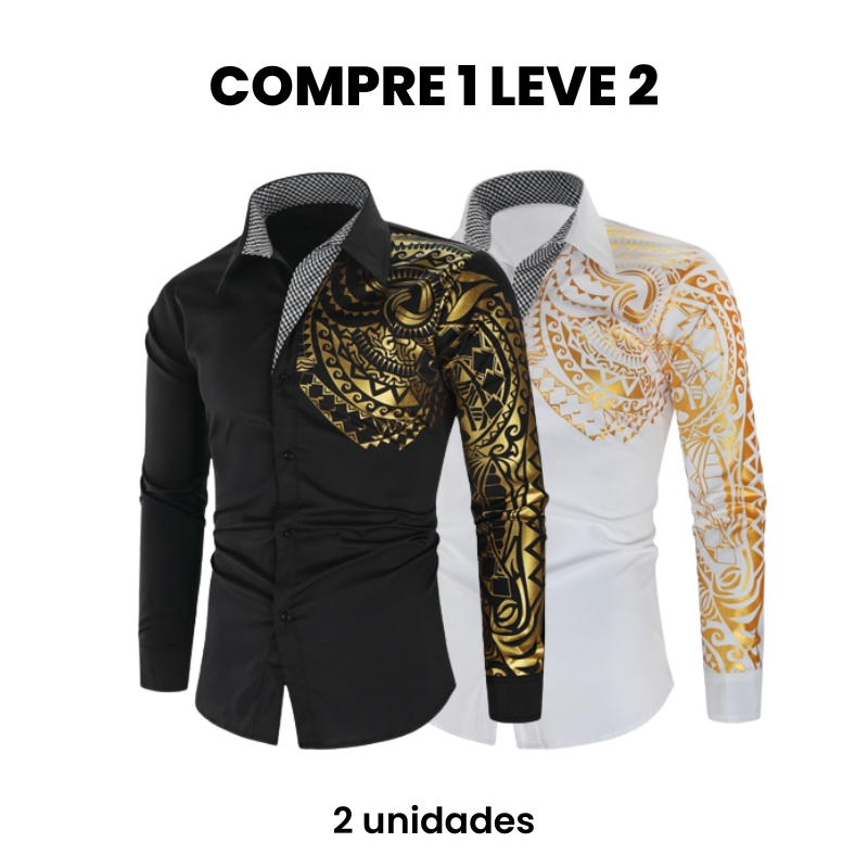 CAMISA MASCULINA SOCIAL CLARINO