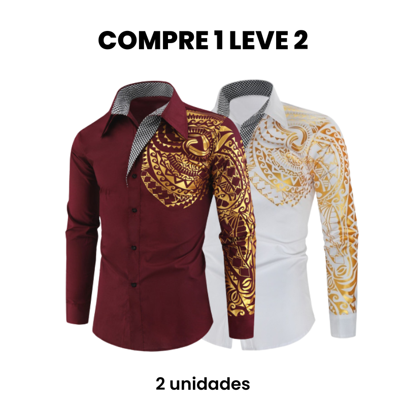 CAMISA MASCULINA SOCIAL CLARINO