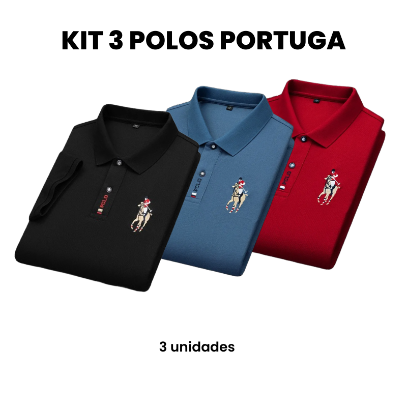 CAMISA MASCULINA POLO PORTUGA