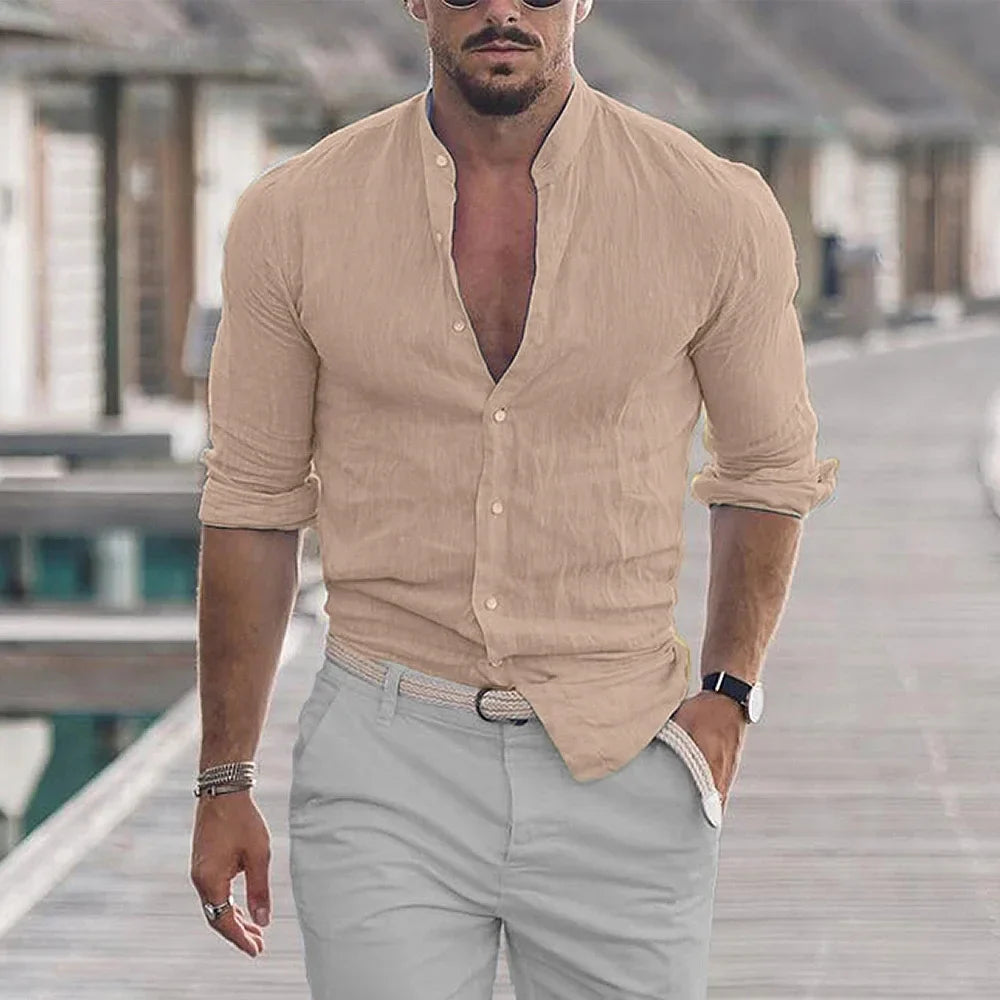 MASCULINA™ | Camisa de Lino