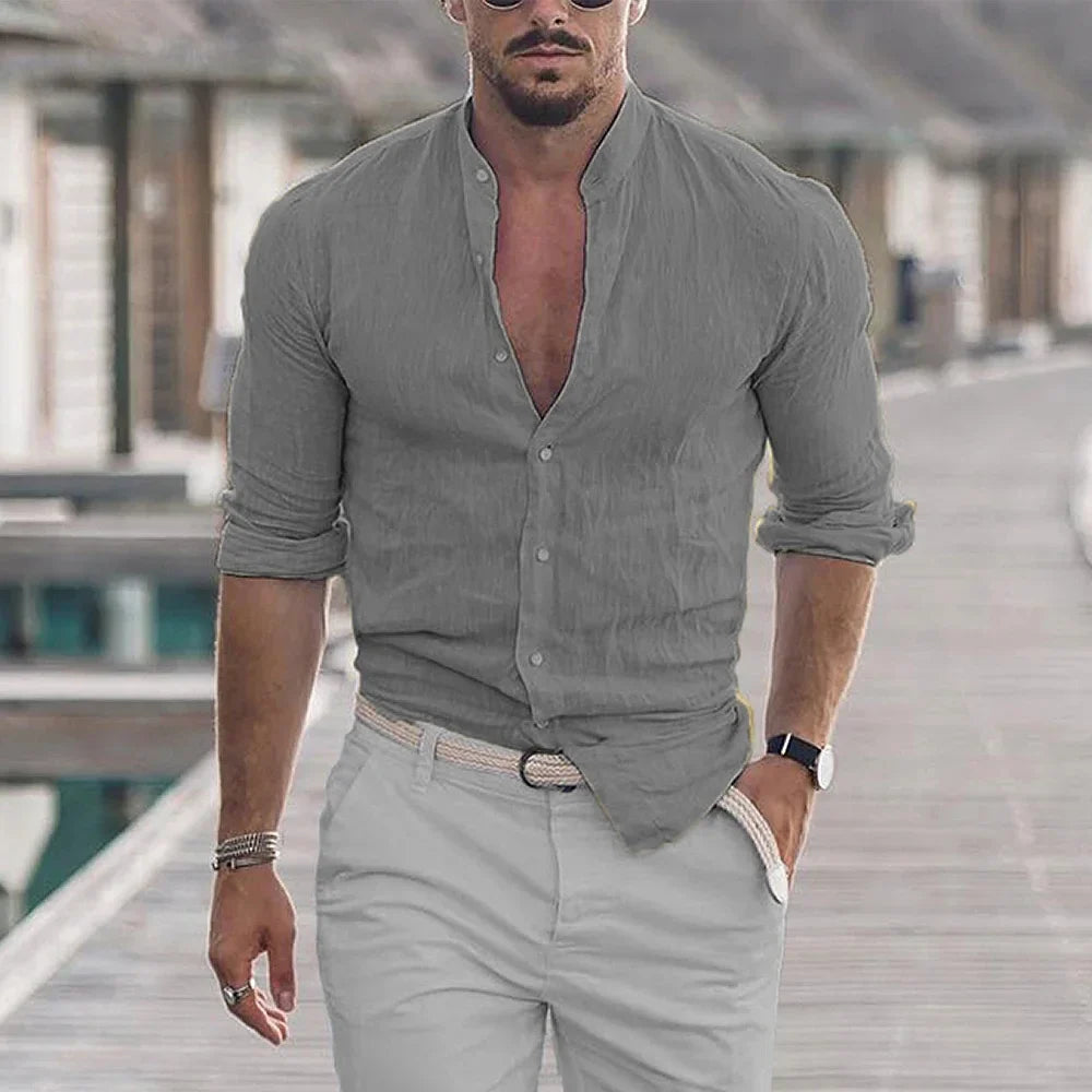 MASCULINA™ | Camisa de Lino