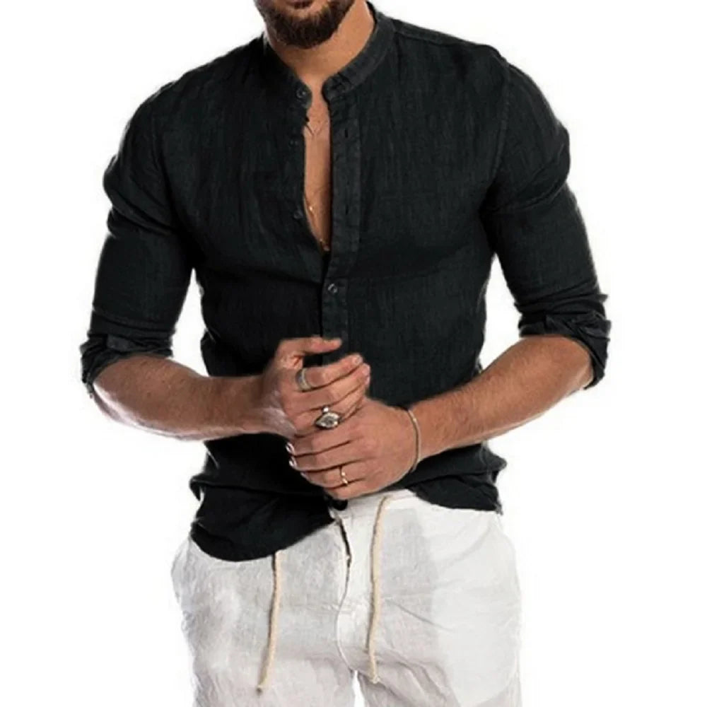 SANDESKI™ | Camisa de Lino