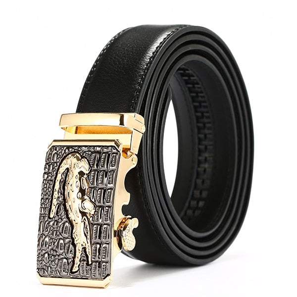 CINTO MASCULINO CROCODILE COURO