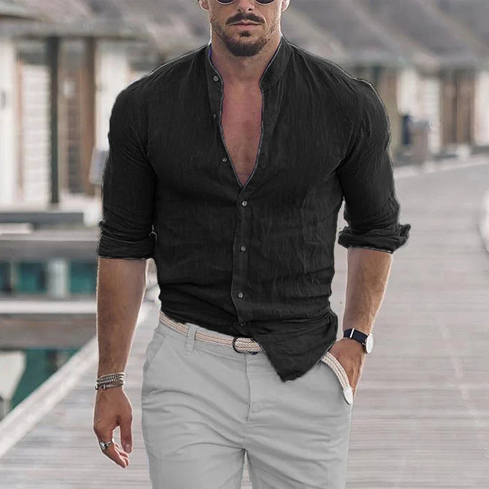 MASCULINA™ | Camisa de Lino
