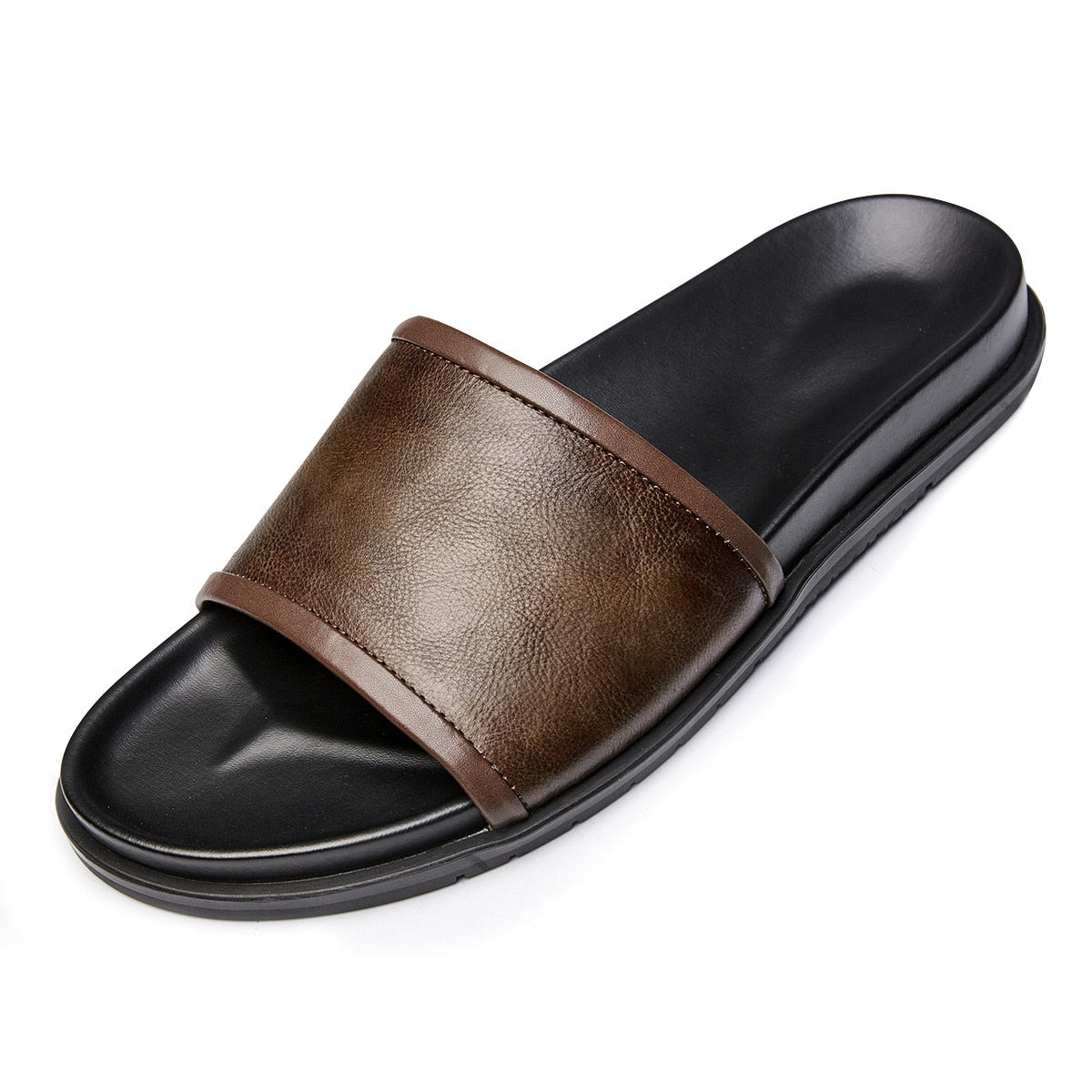 Slide em Couro Samicce Malibu