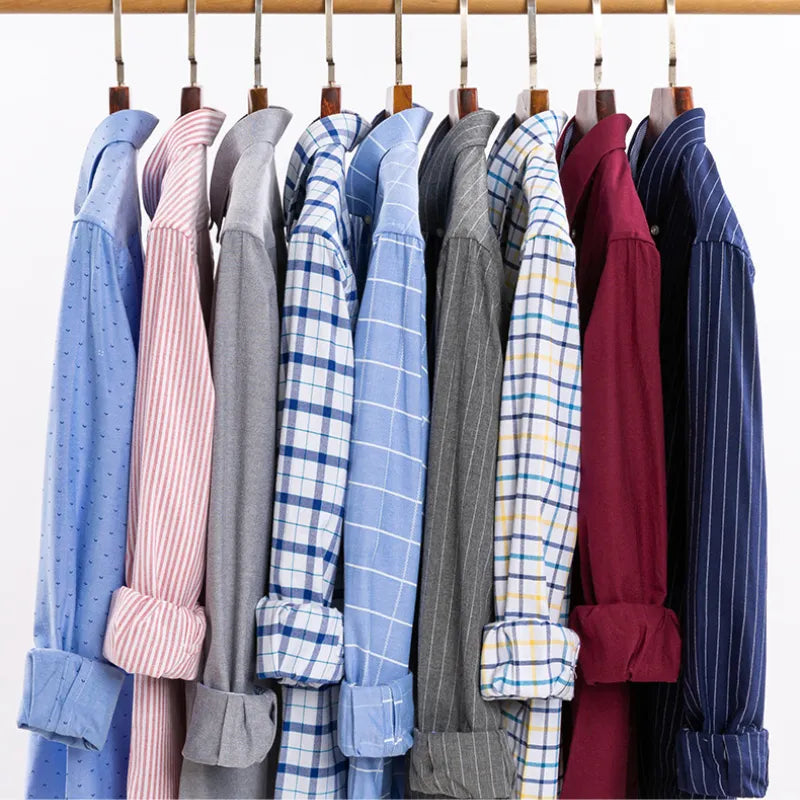 CAMISA MASCULINA XADREZ COLOR MANGA LONGA