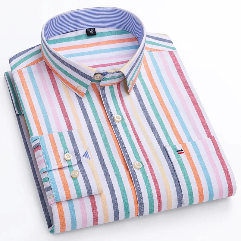 CAMISA MASCULINA LISTRADA